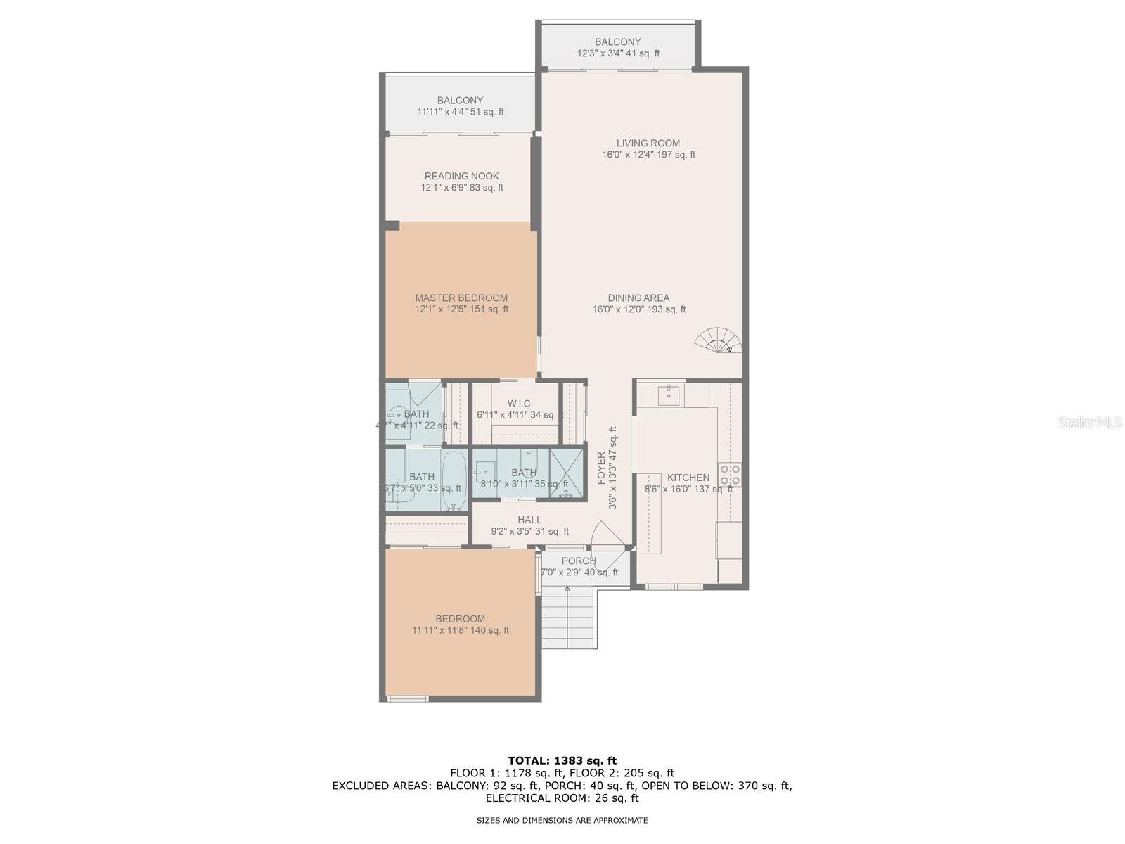 1st level floor plan