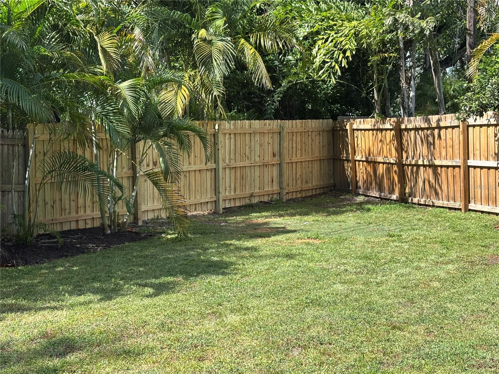 New fence panels