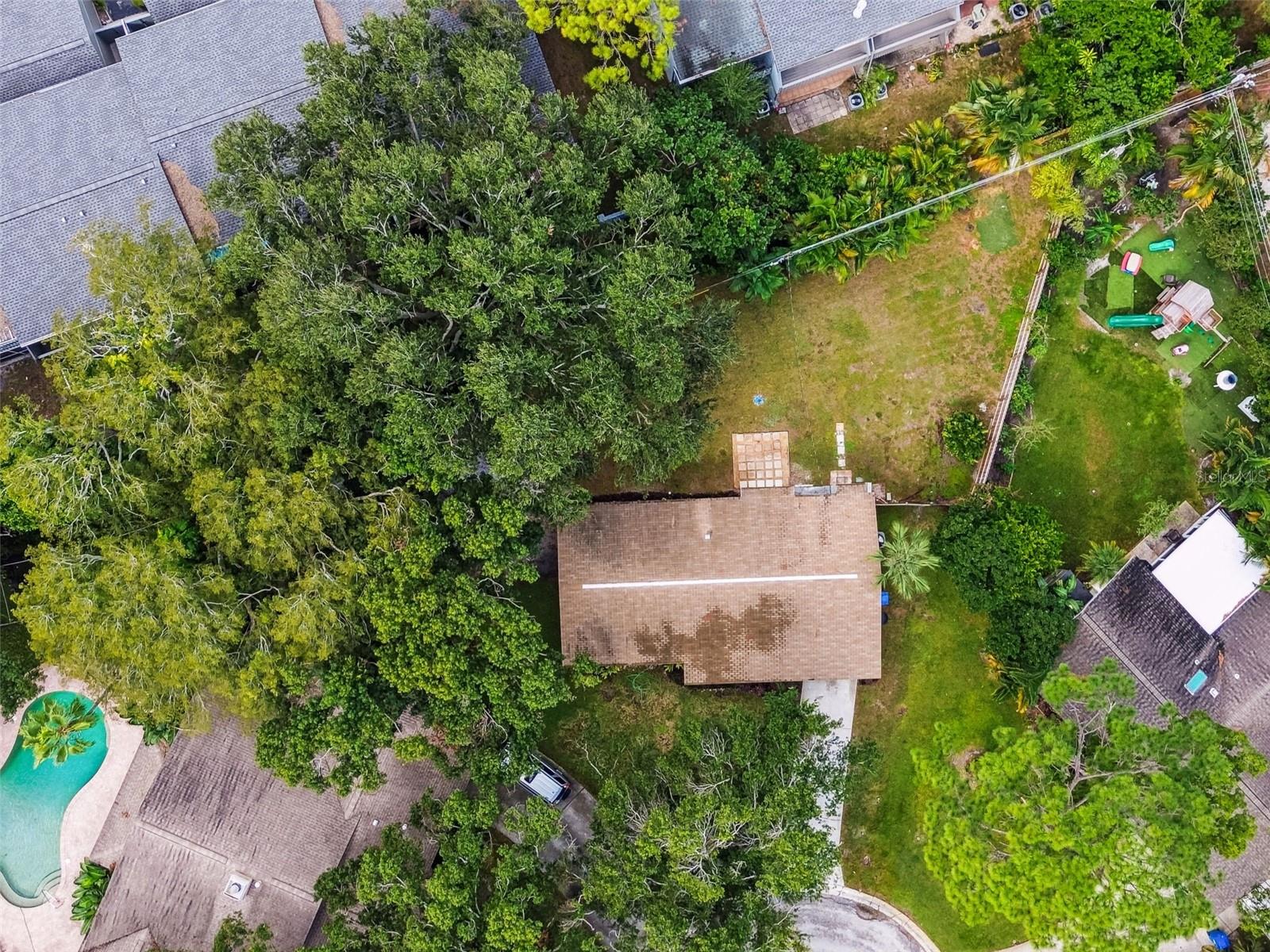 Plenty of room for pool