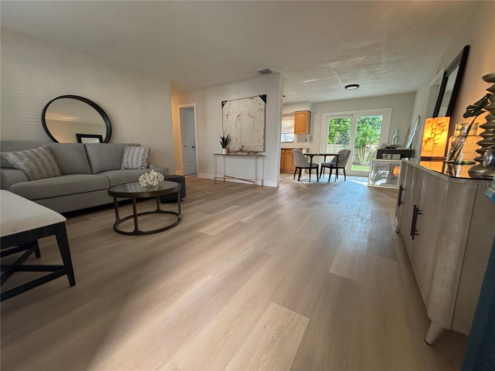 Open floor design