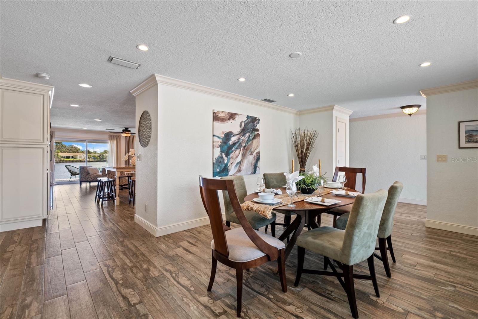 Dining Area Adjacent to Kitchen