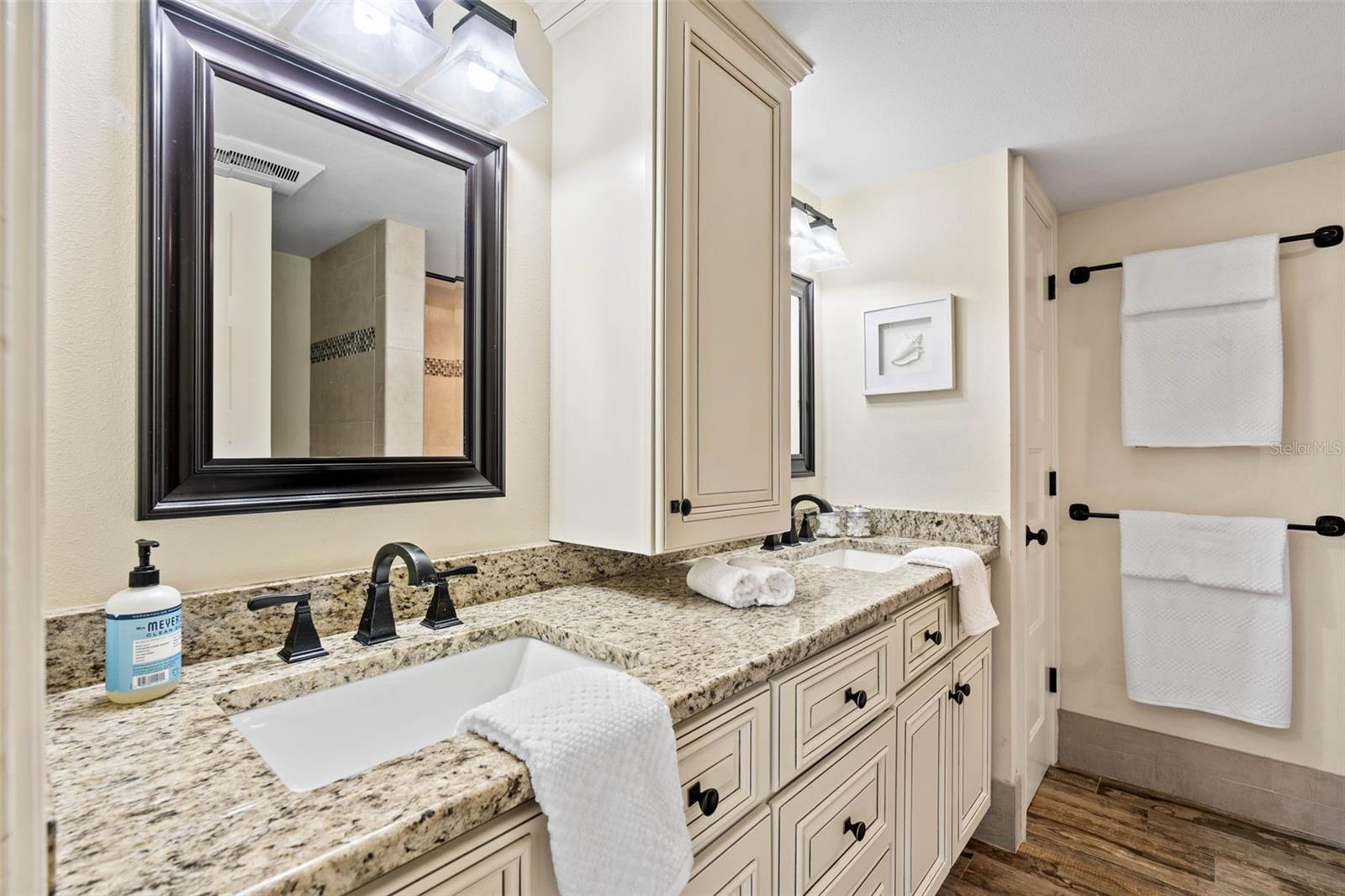 3rd Bathroom with dual Vanity