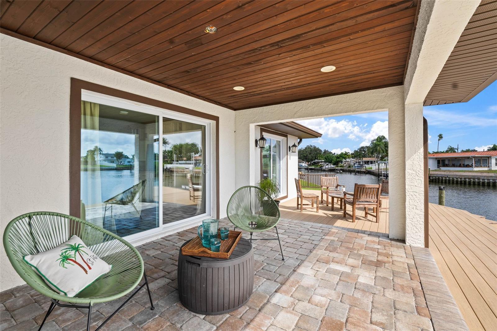 Covered Patio and Deck