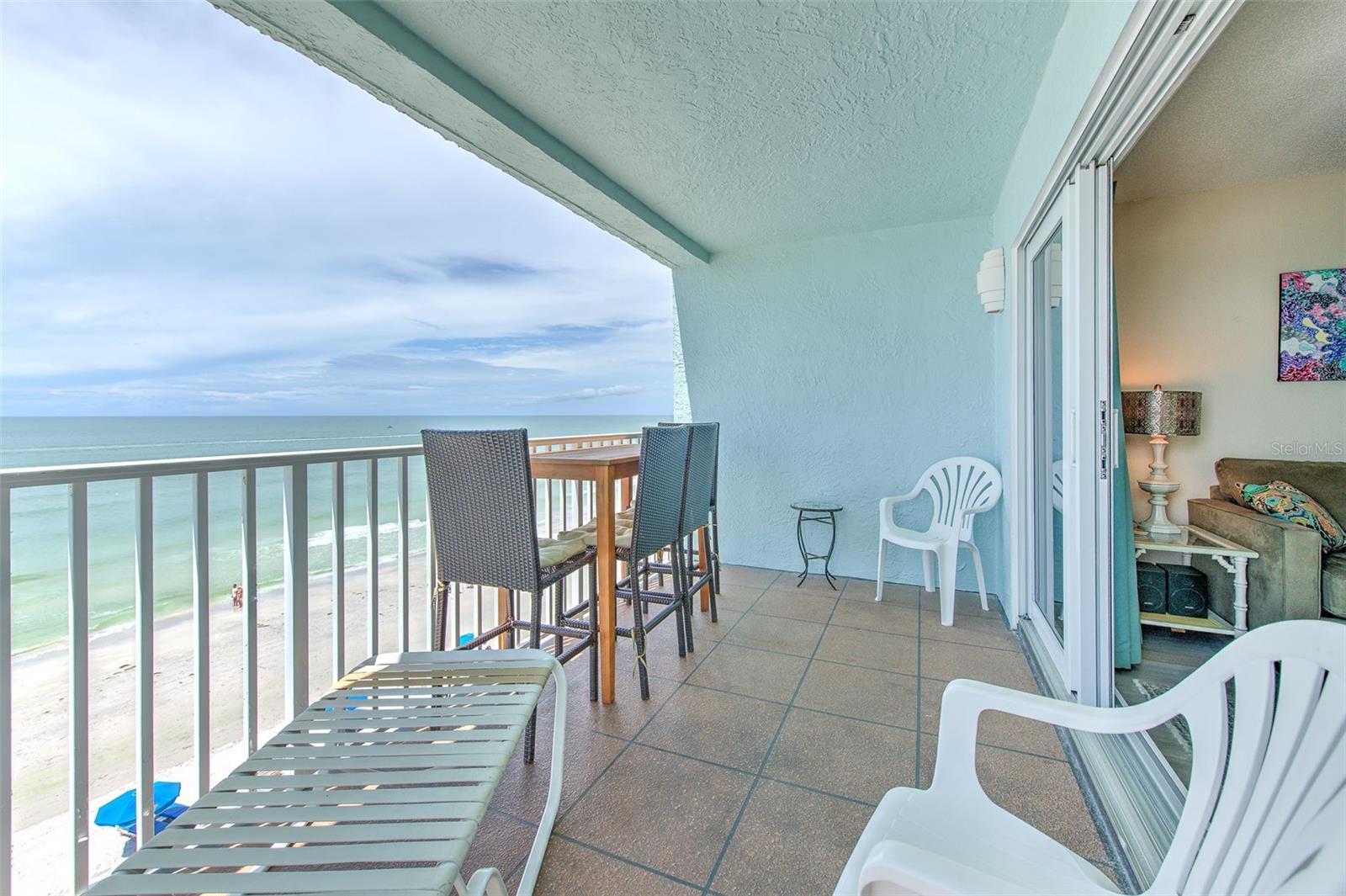 Plenty of balcony furniture