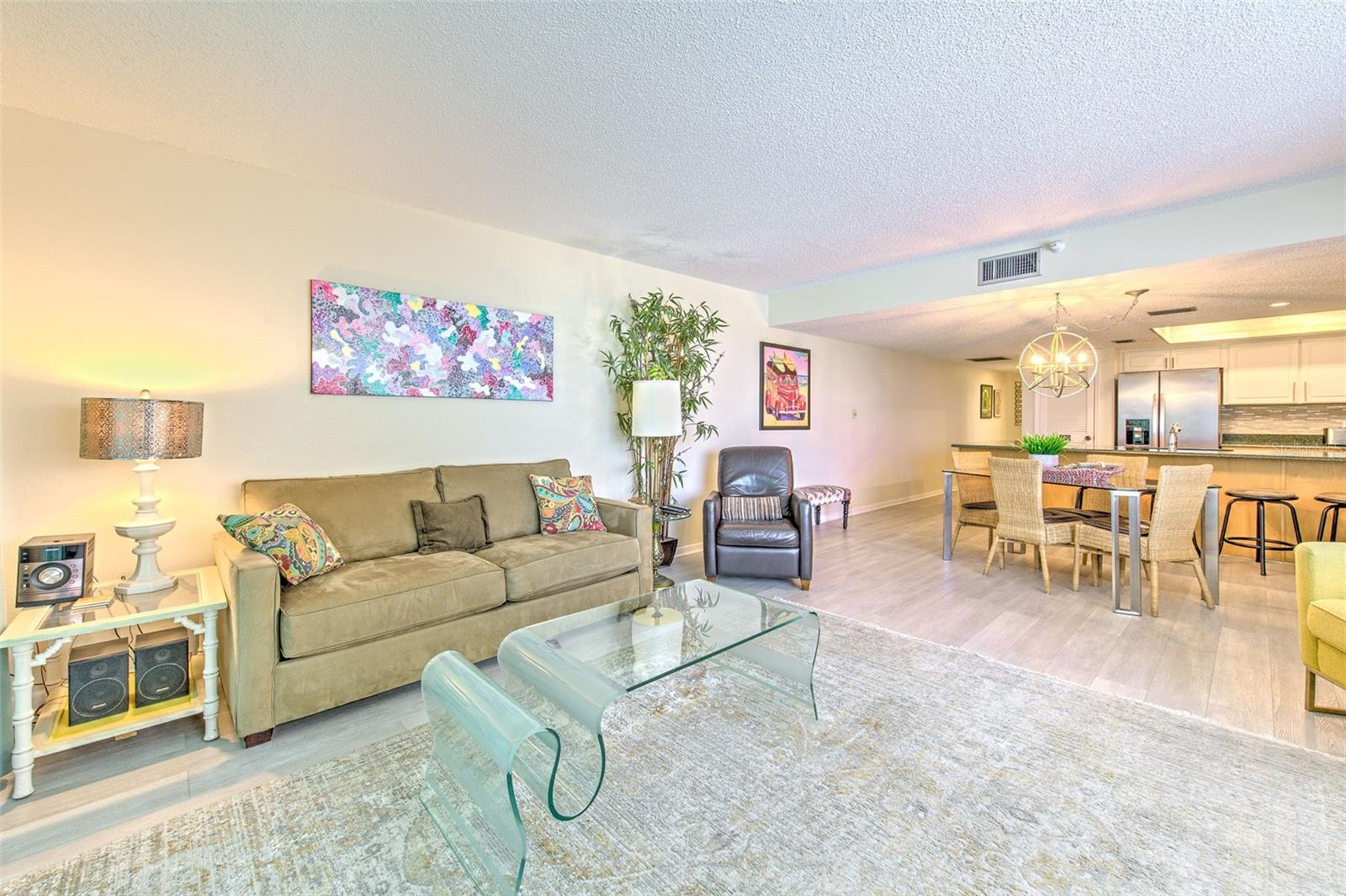 Spacious living area