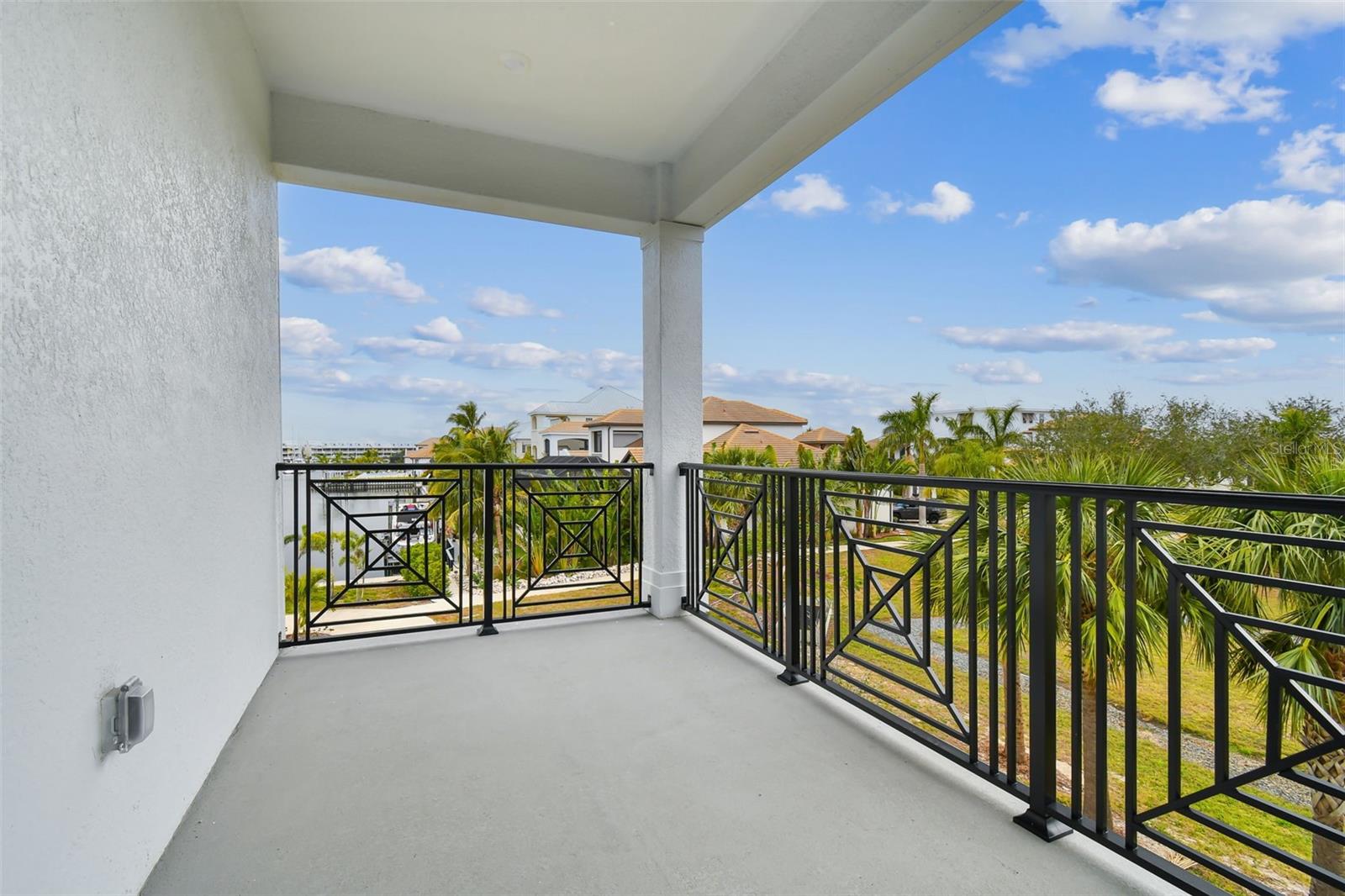 Second Floor Covered Patio