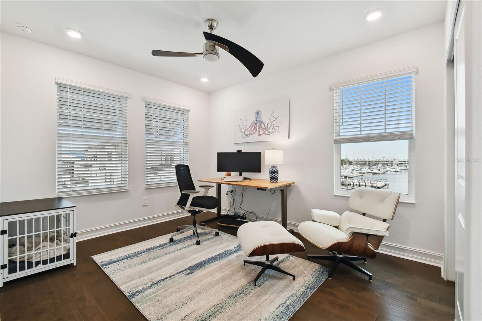 Third Floor Third Bedroom Used as an Office