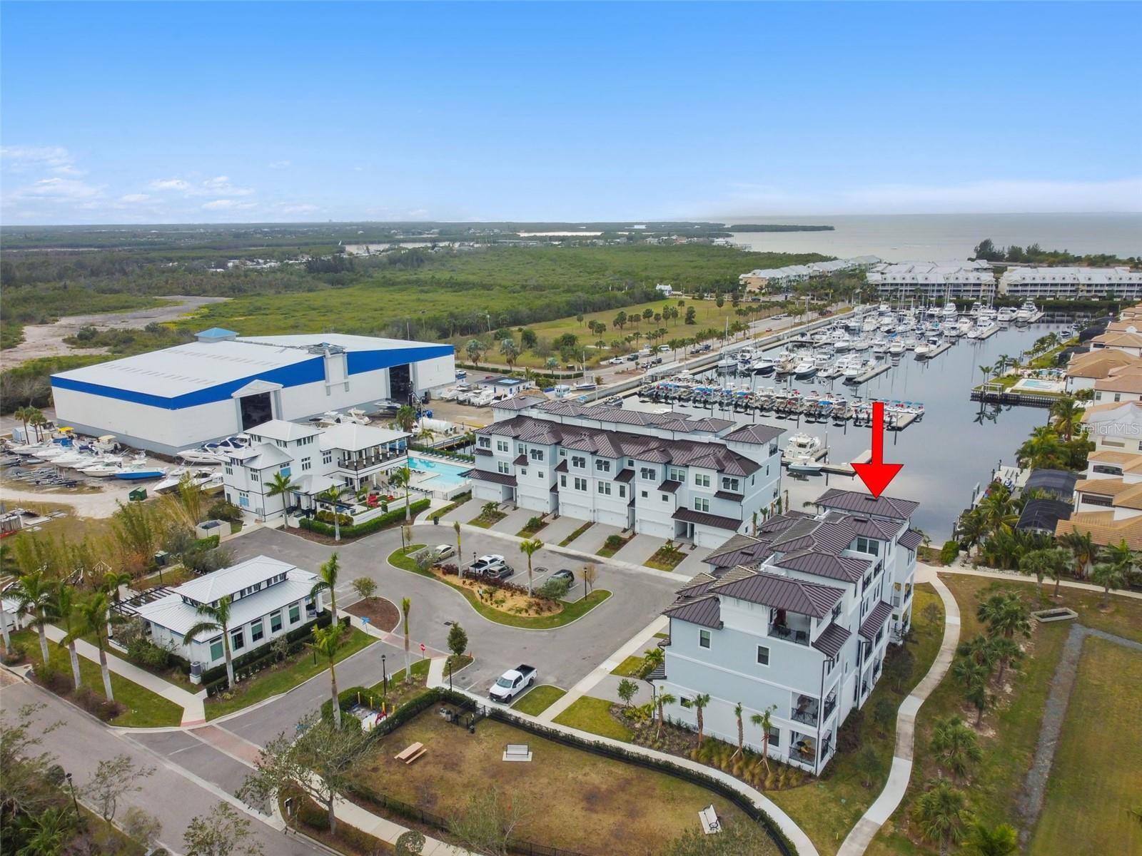 Aerial View of the Community