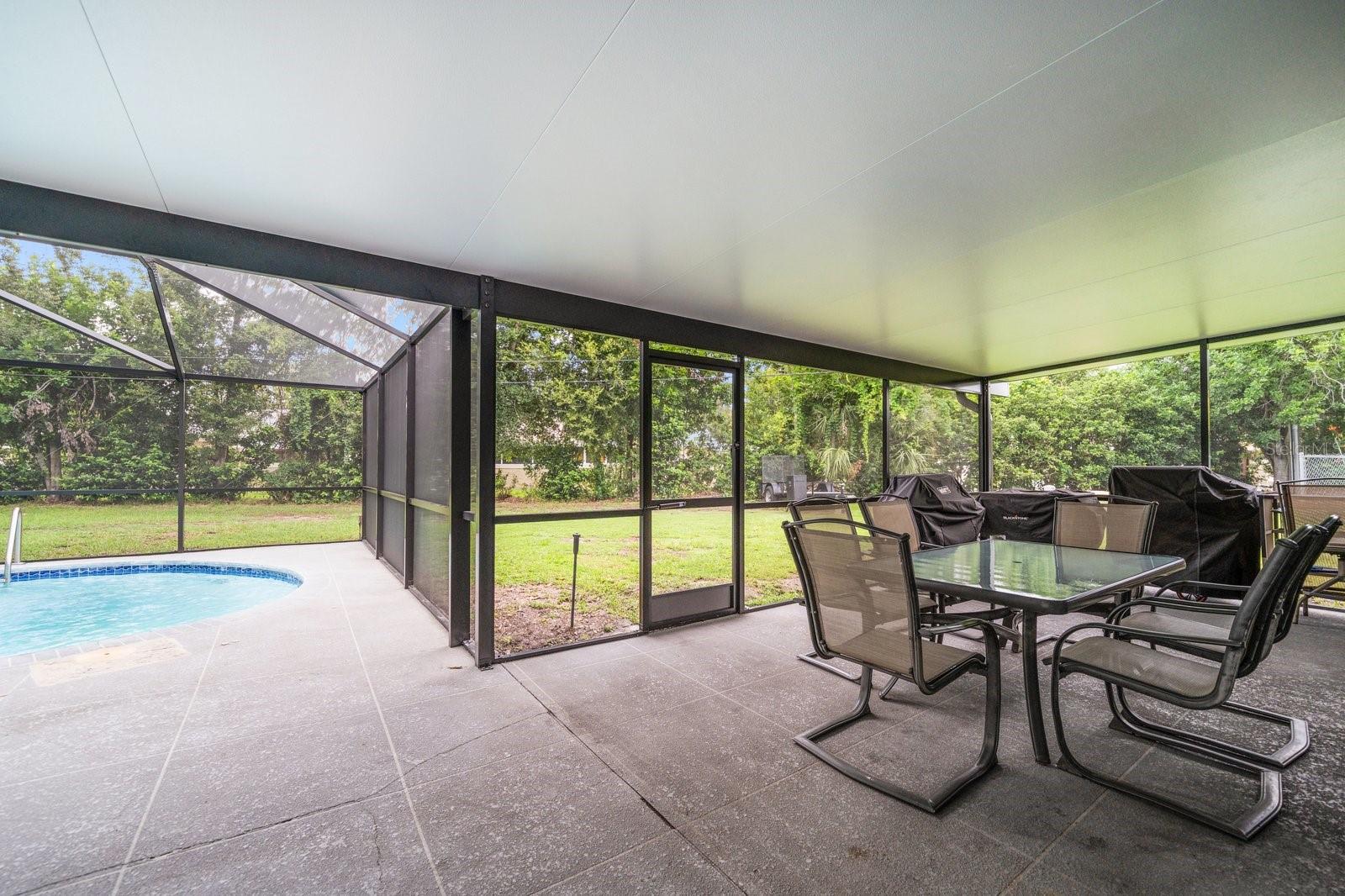 Covered Sitting Area