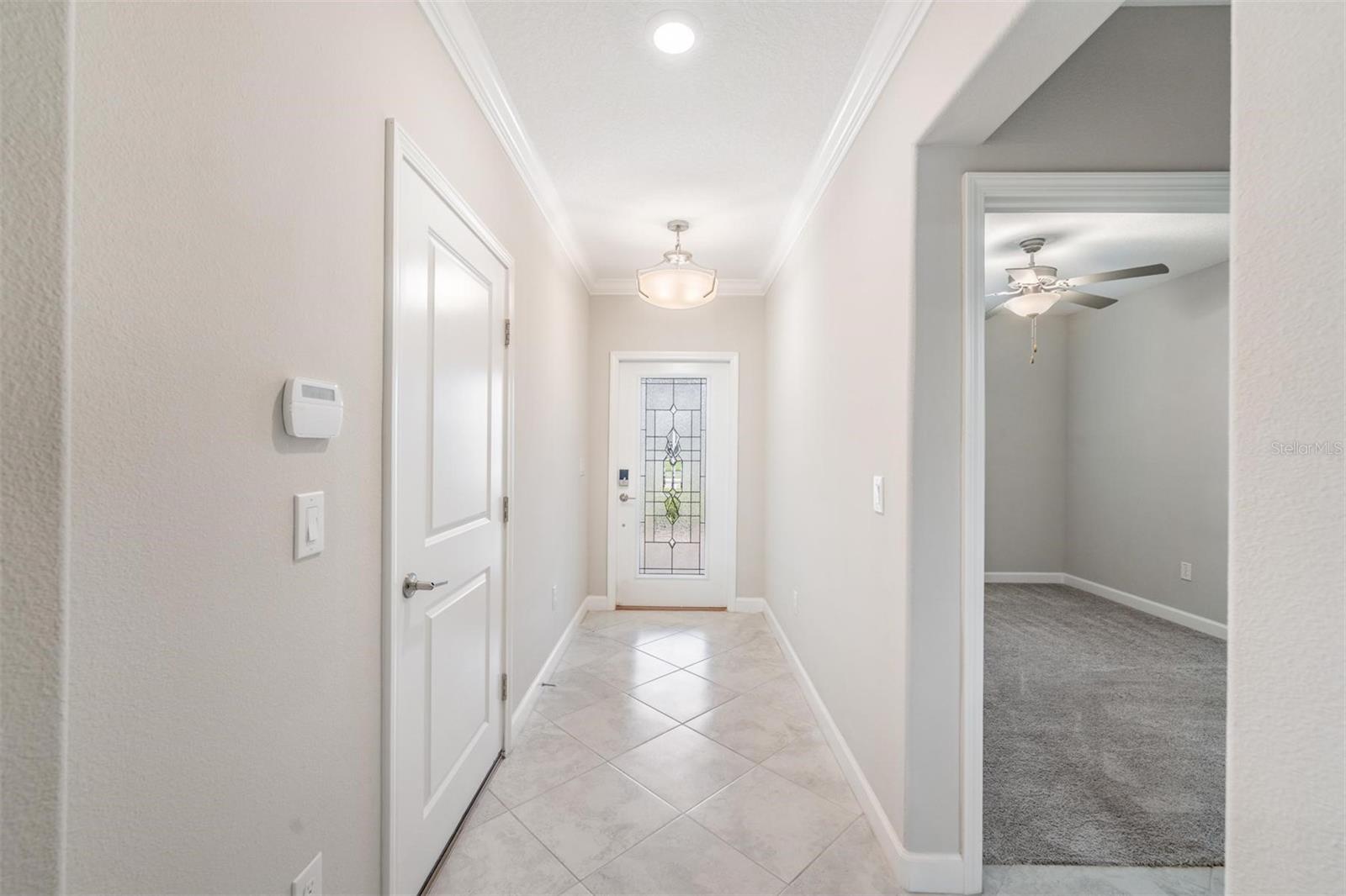 Beautiful upgraded door with full glass!