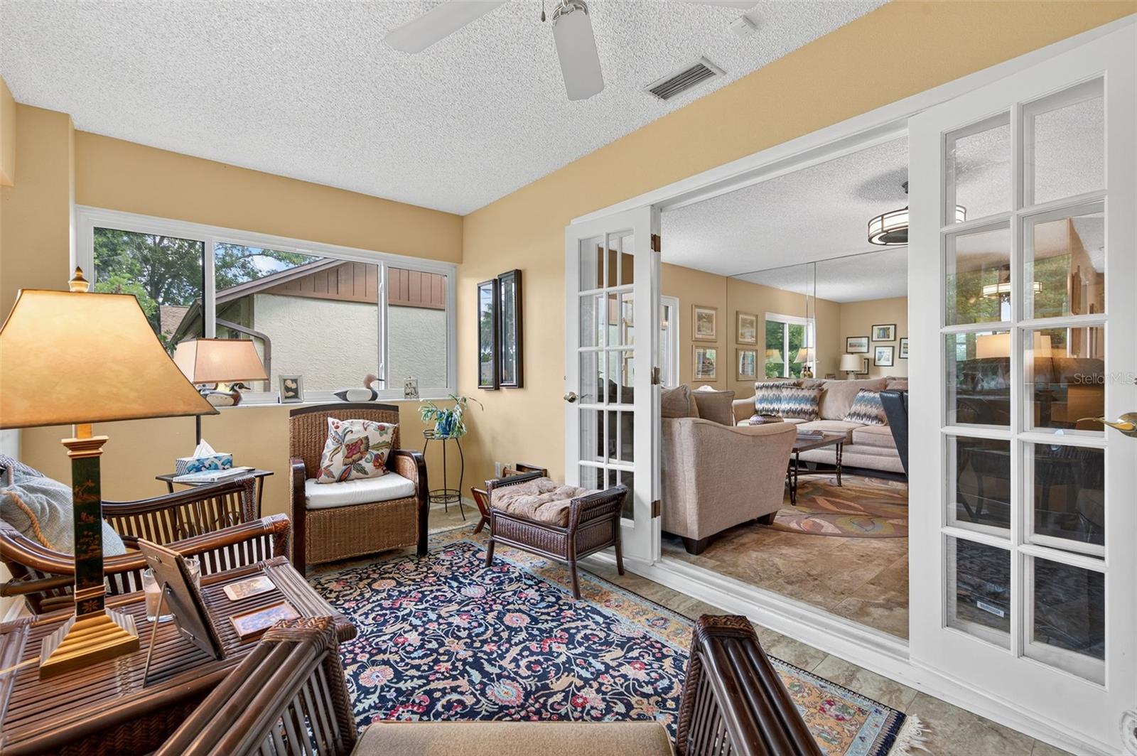 French Doors in Florida Room