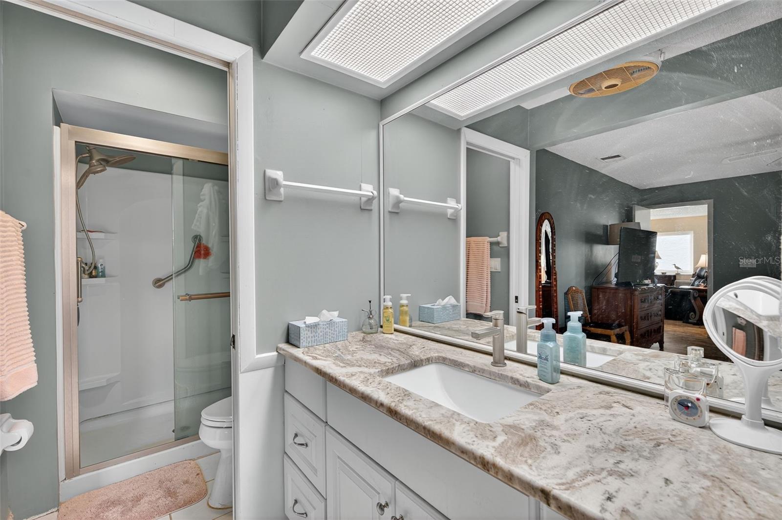 Primary Bathroom with Walk in Closet