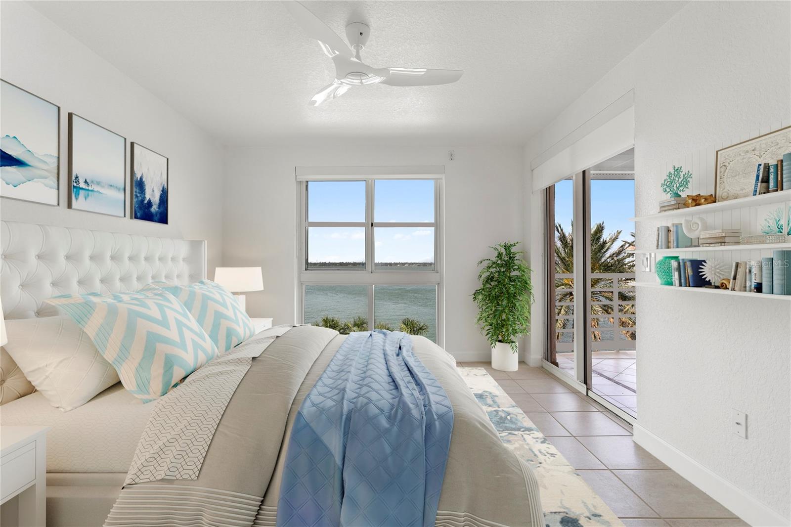 Staged Primary with Access to Veranda