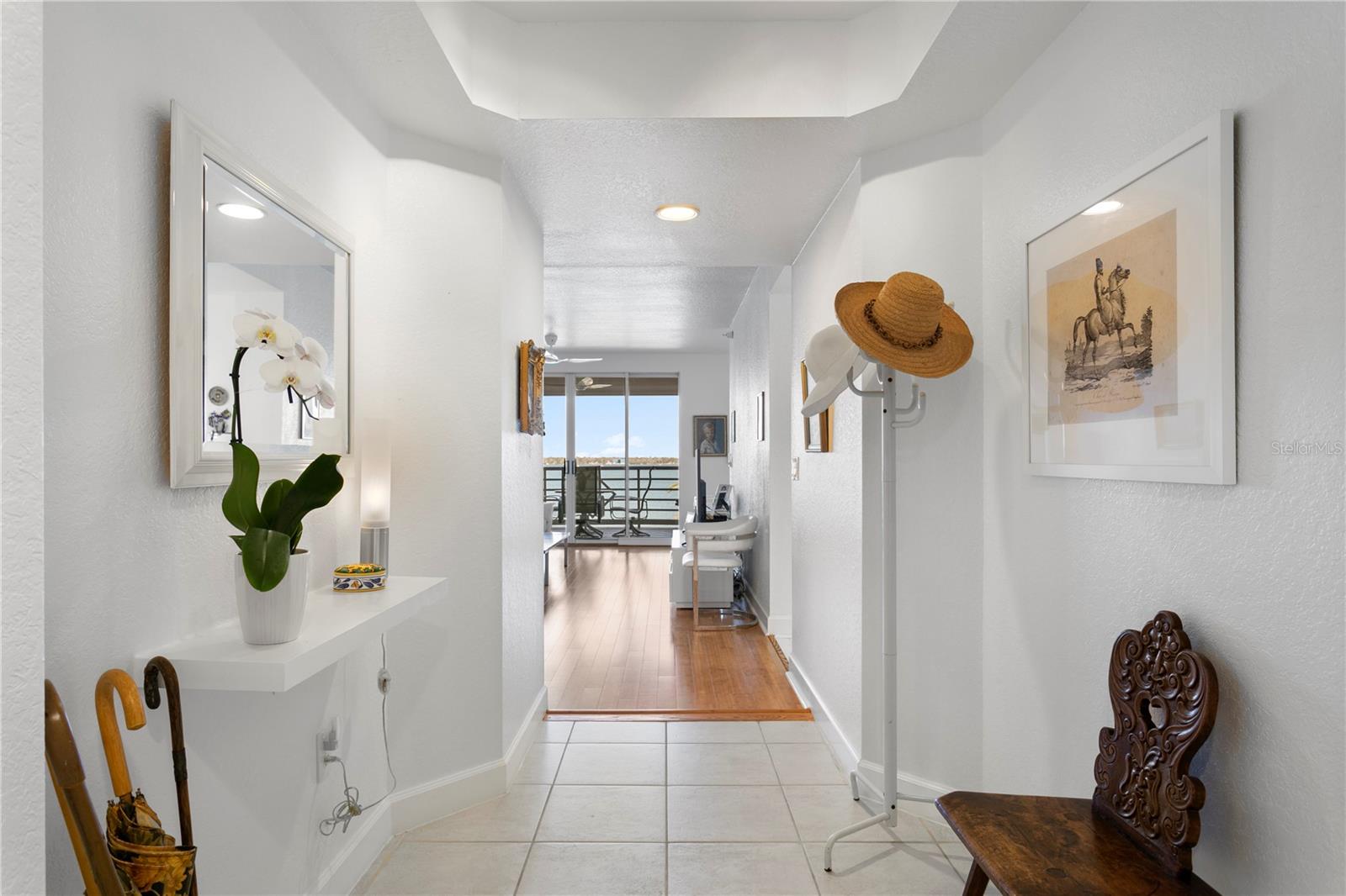 Hallway Entry Staged