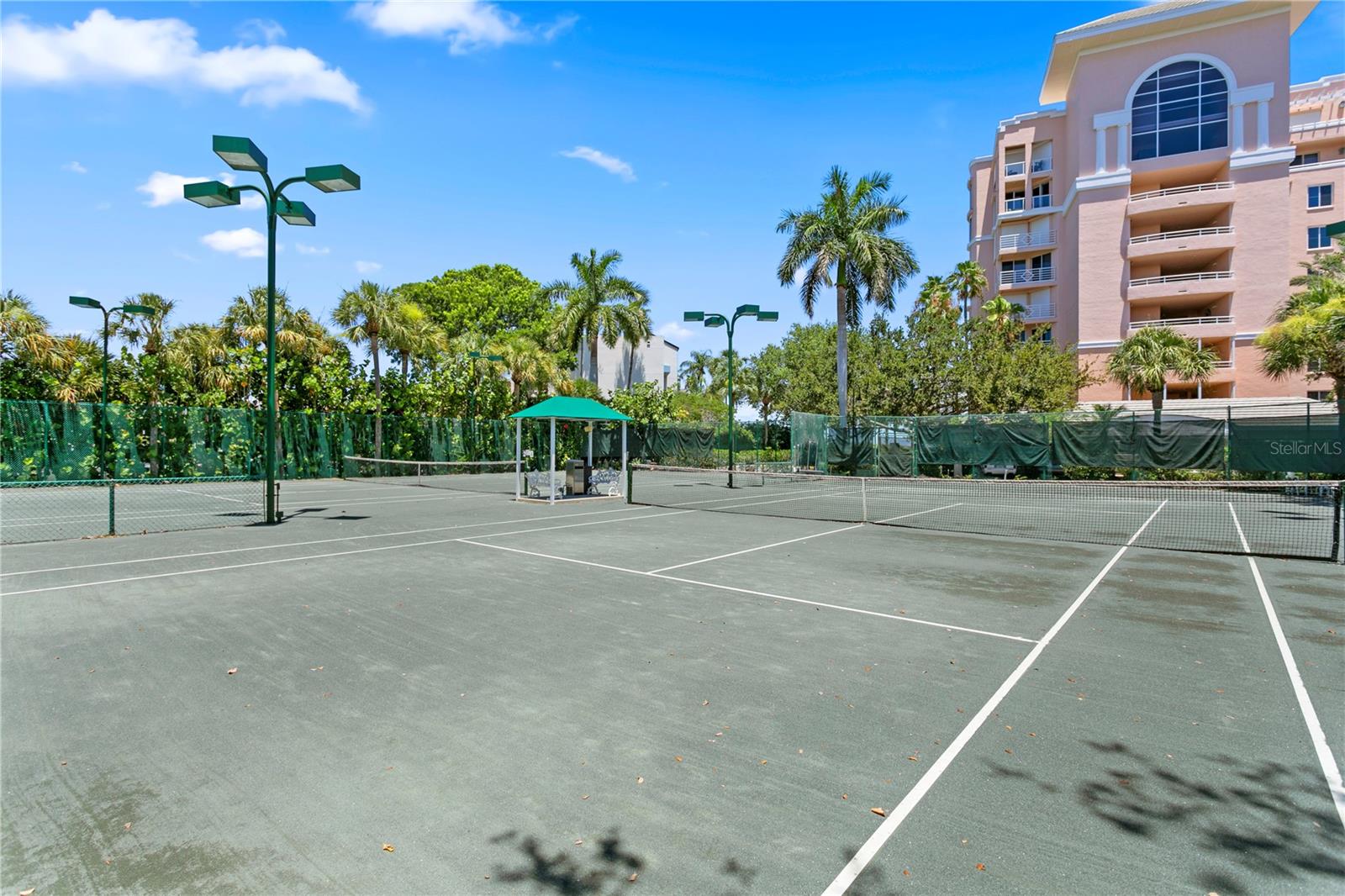 Lighted Tennis Courts