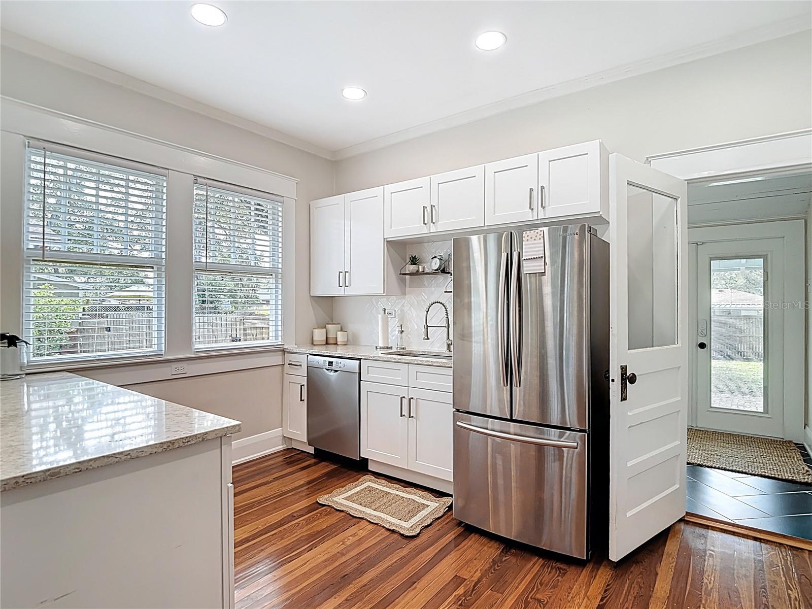 Kitchen, Window, Laundry Rm French Door