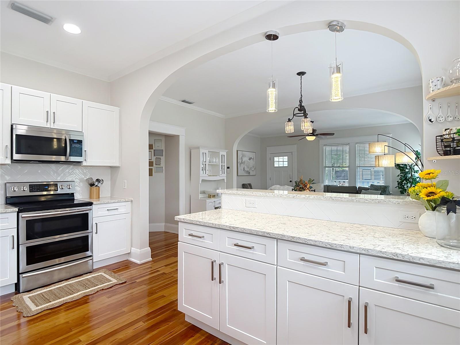 Kitchen to Front Door