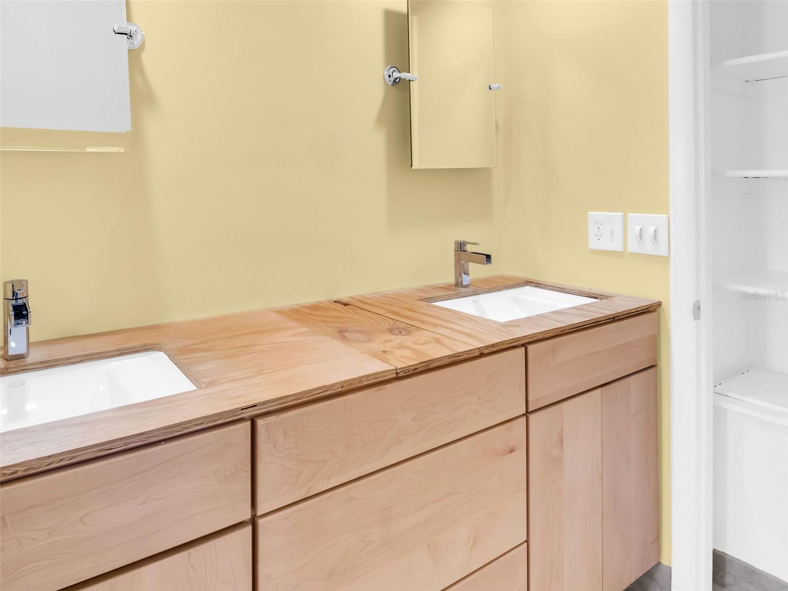 Upstairs Bath with Dual Sinks