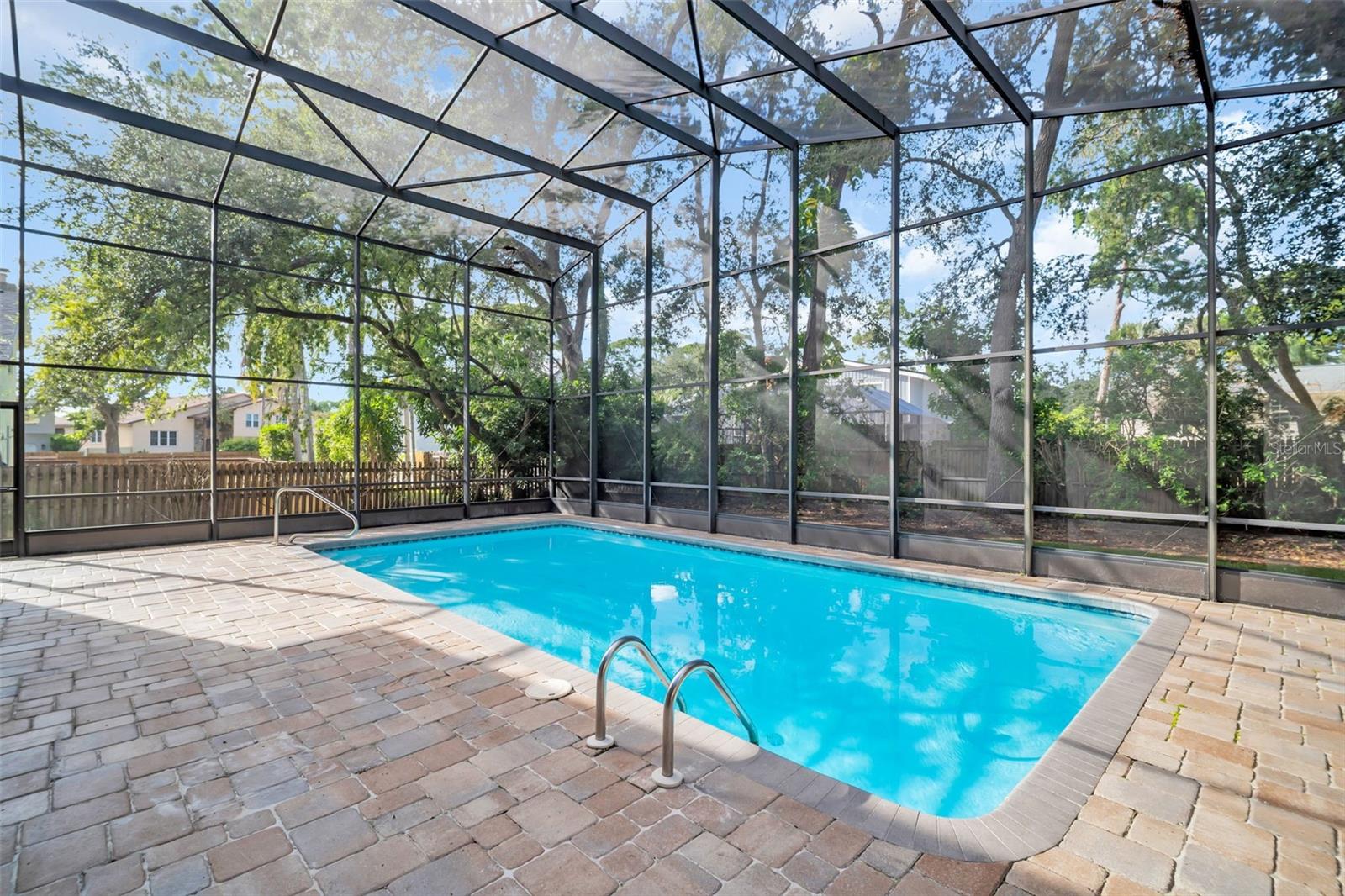 Two story screened enclosure