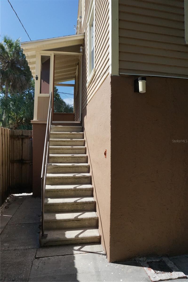 Stairs to Apartment