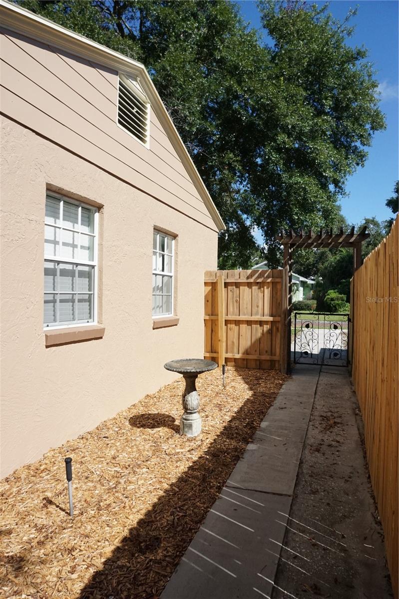 Side of Main Home
