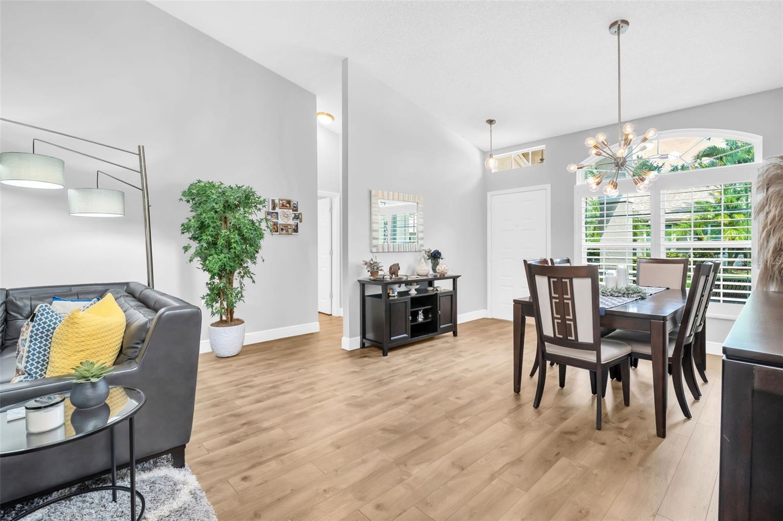 Newer luxury vinyl plank flooring, fans, & fixtures throughout~