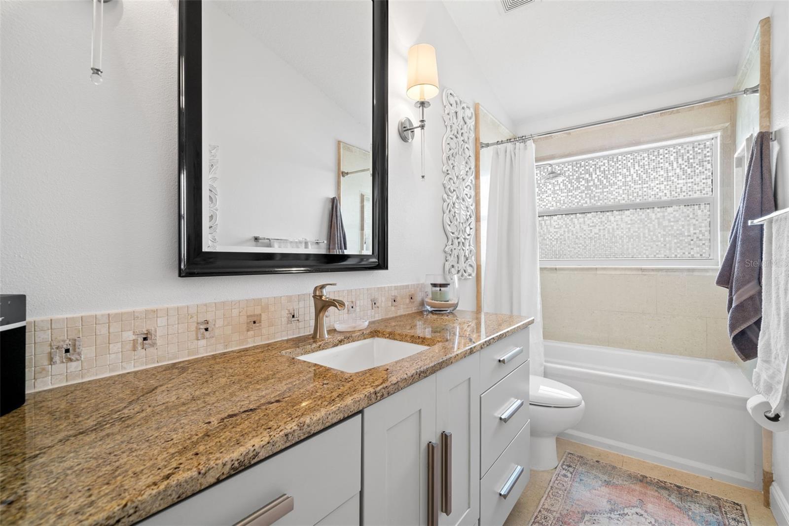Second floor full bath