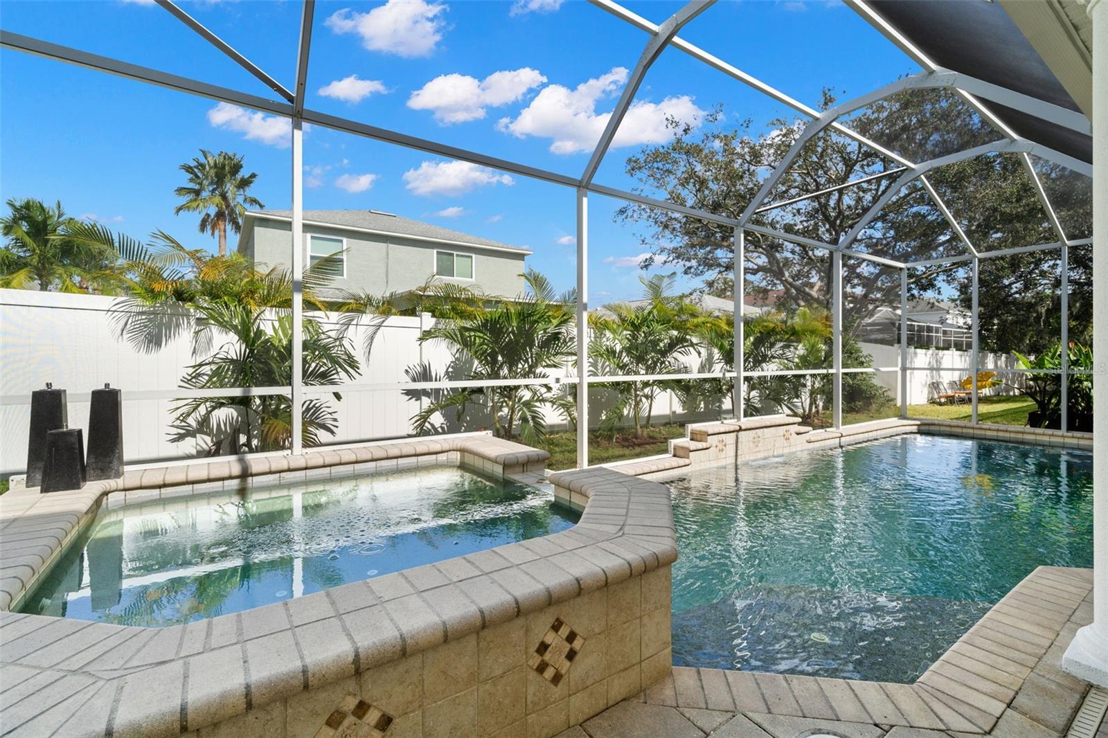 Pool and spa