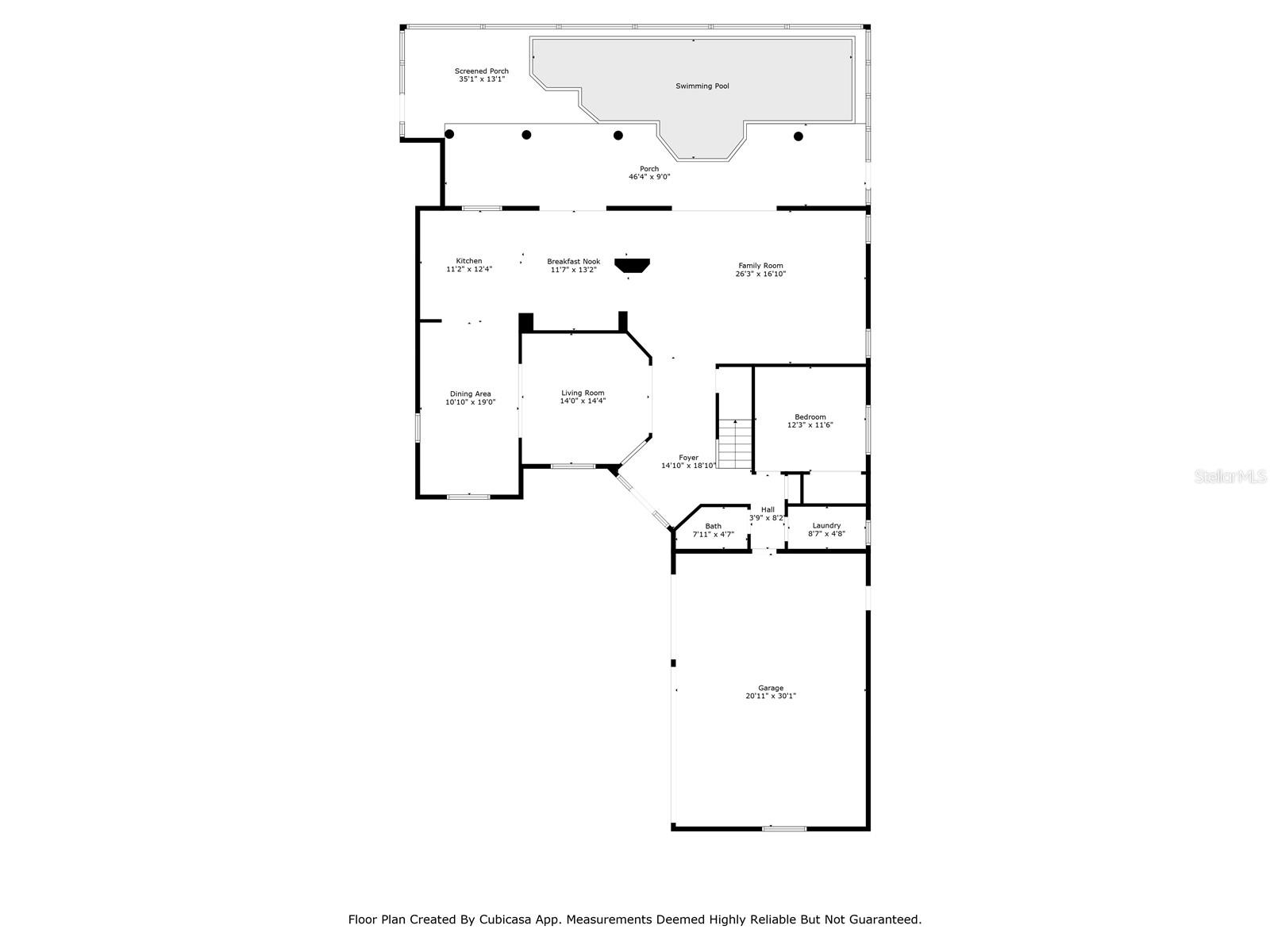 Floorplan - level 1