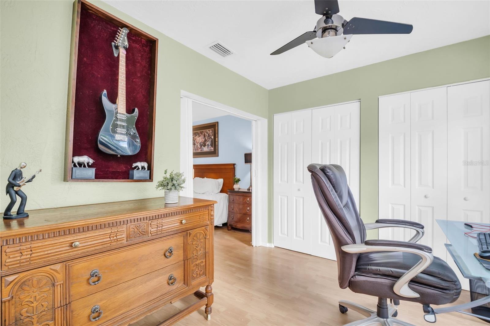 Abundant closets for storage with endless possibilities for the space~