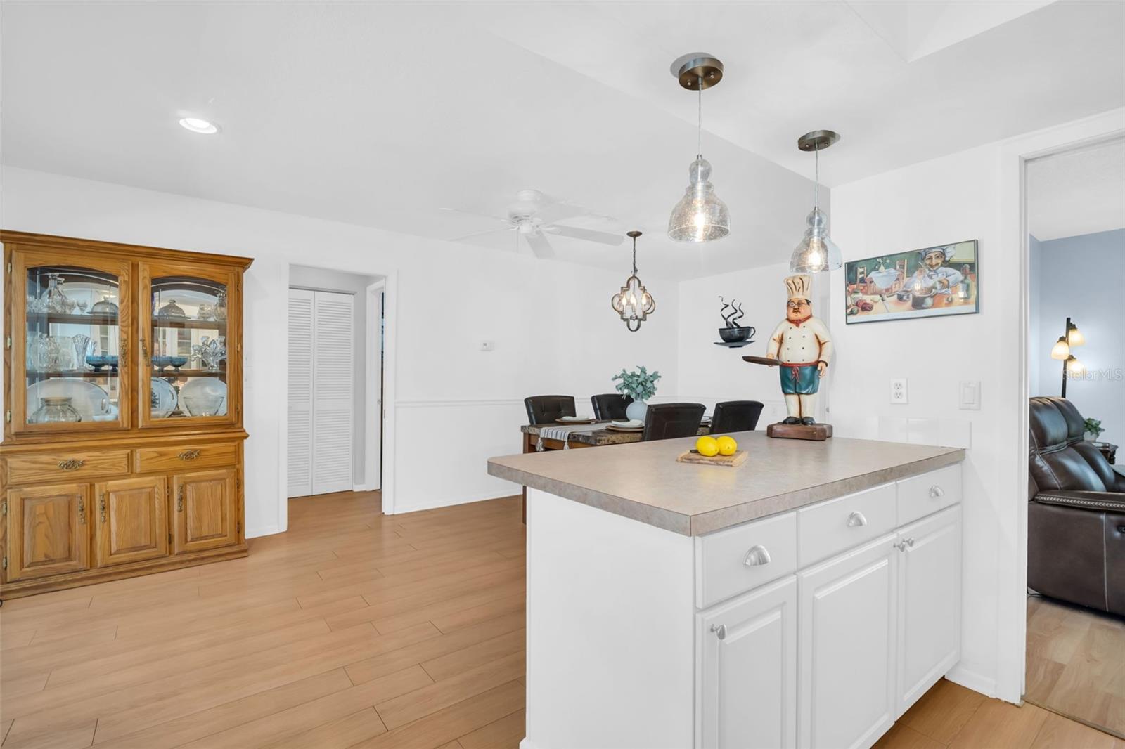 The guest suite and additonal hall bath perfectly placed on the opposite side of the home~
