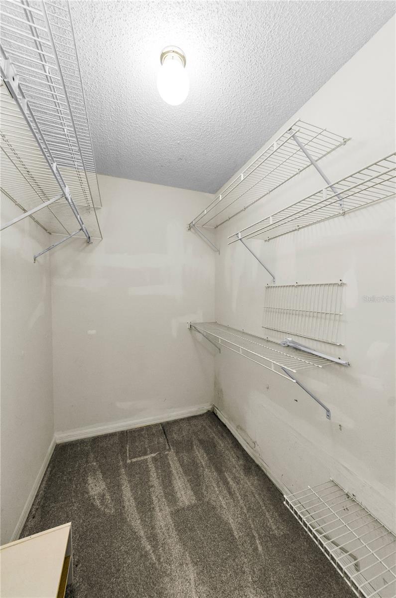 Main Bedroom walk in closet