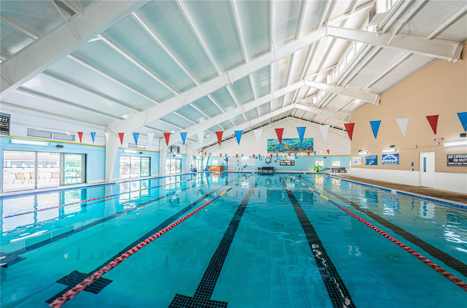 Indoor lap pool