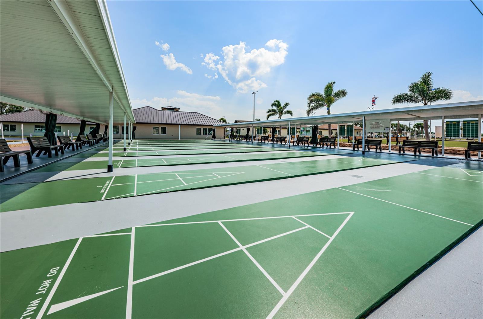 Shuffle Board courts too!