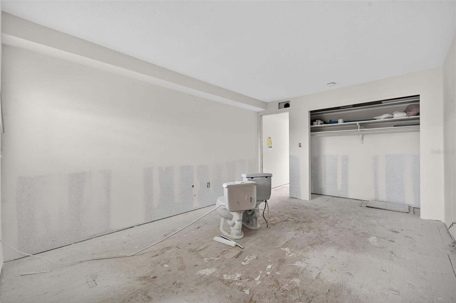 Primary Bedroom facing the entrance