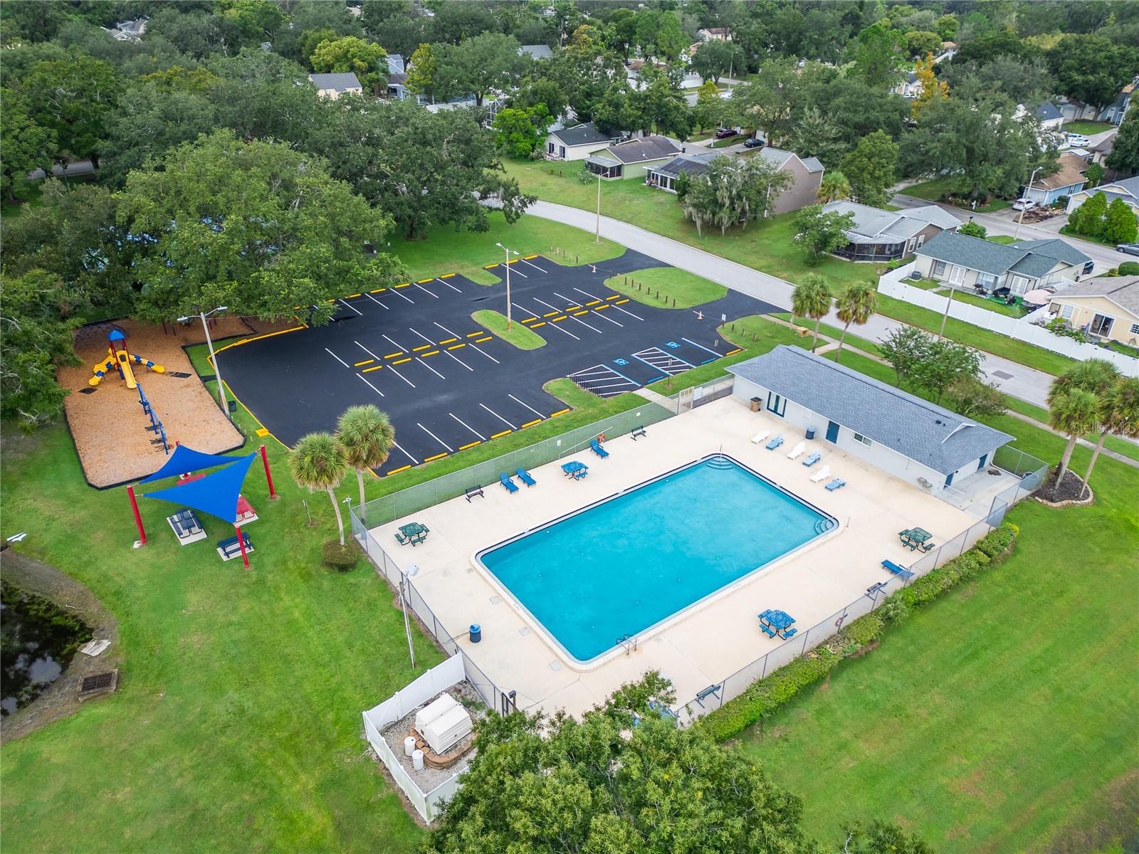 Aerial Community Amenities