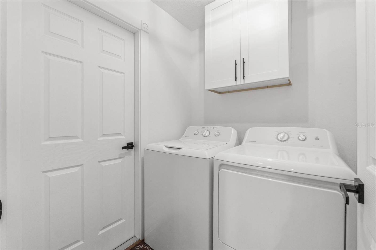 inside laundry room