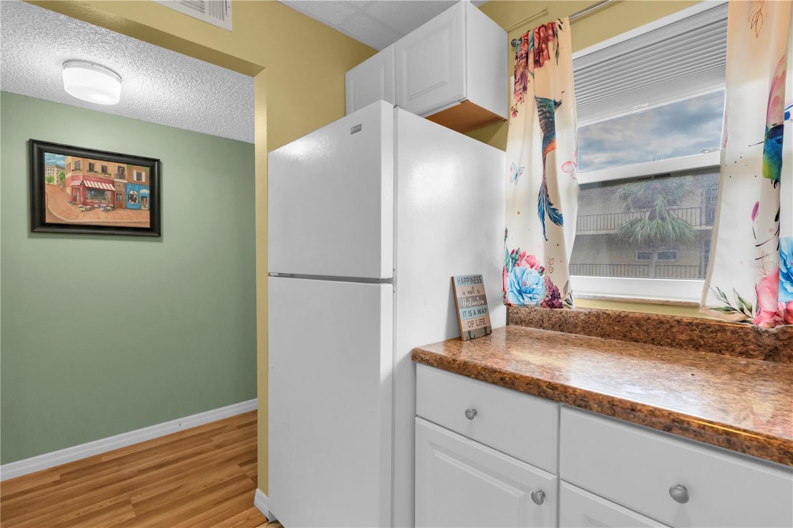 Kitchen with natural light