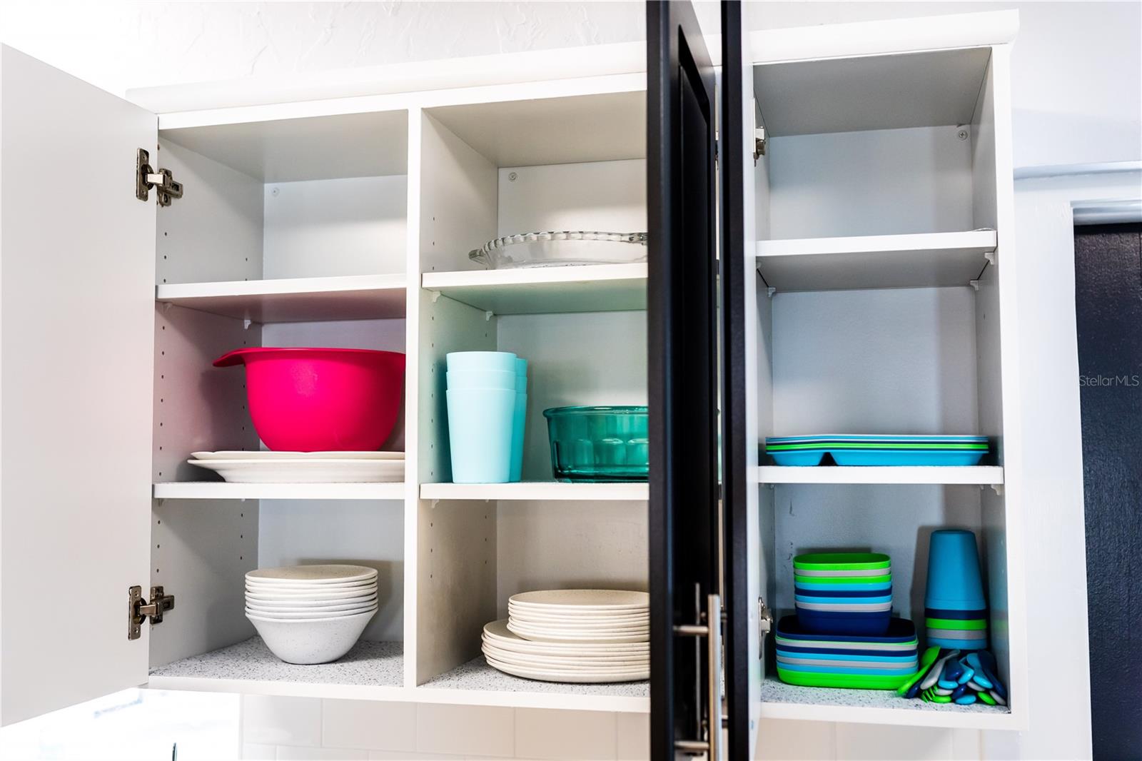 Fully stocked kitchen