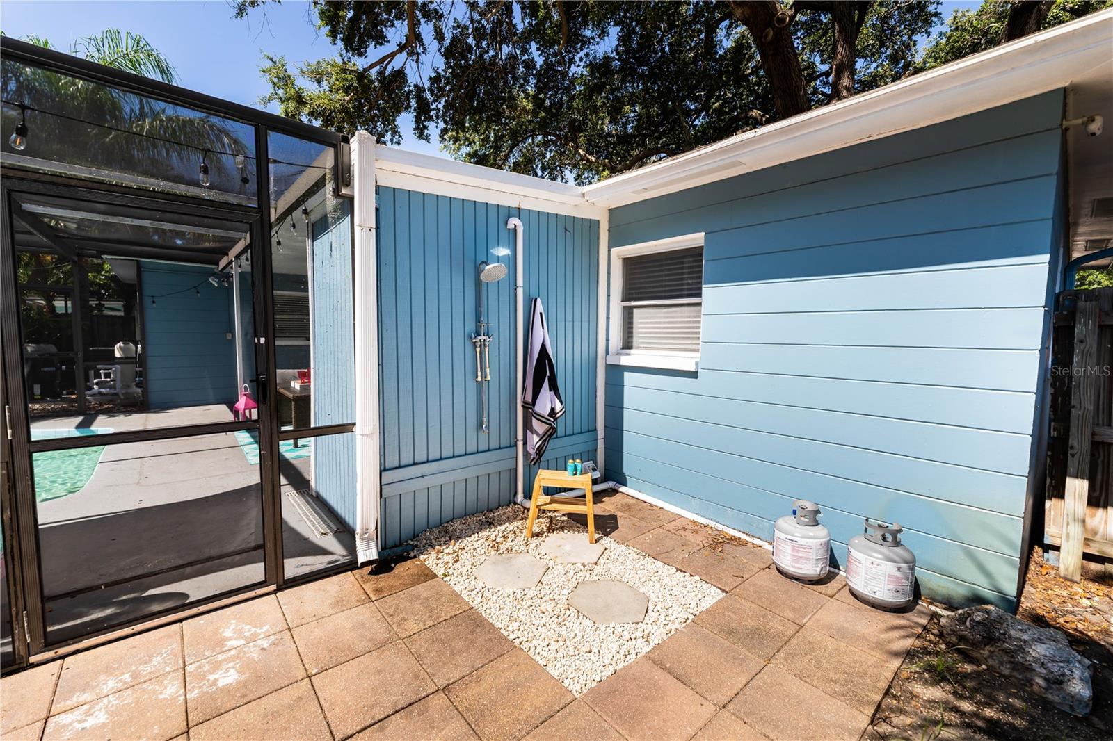 Outdoor shower