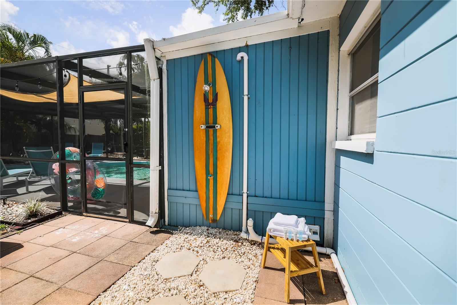 Outdoor shower
