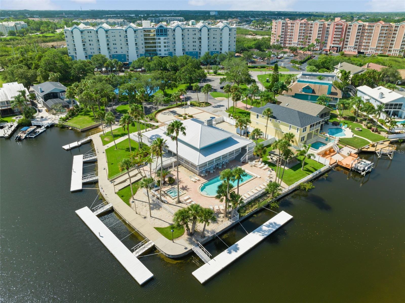 Clubhouse ariel view