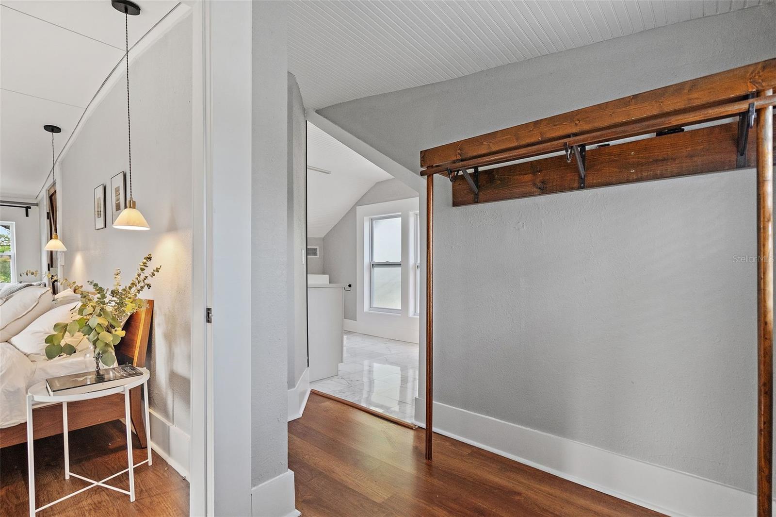Primary Suite - Walk in Closet (Second Floor)