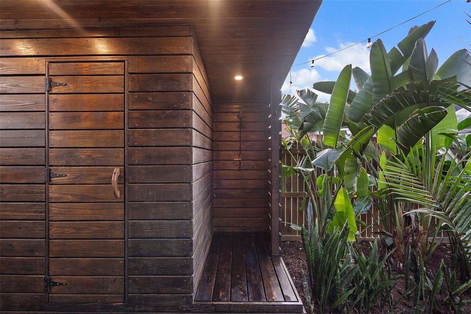 Outdoor Shower