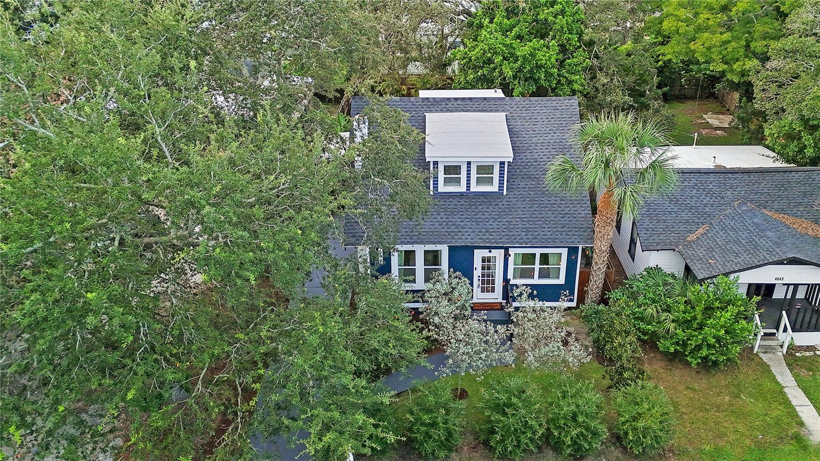Areal View of the House