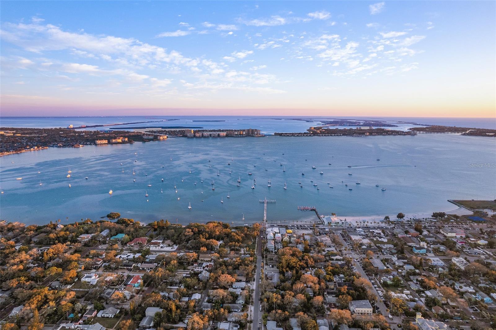 St Pete / Gulfport Areal View Nearby