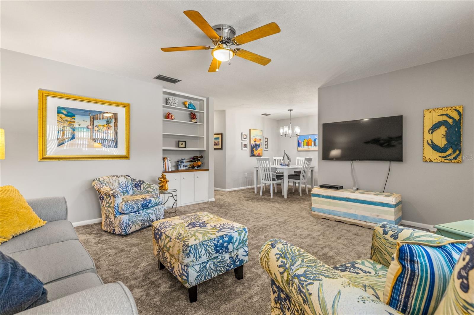 Staged - Living/Dining