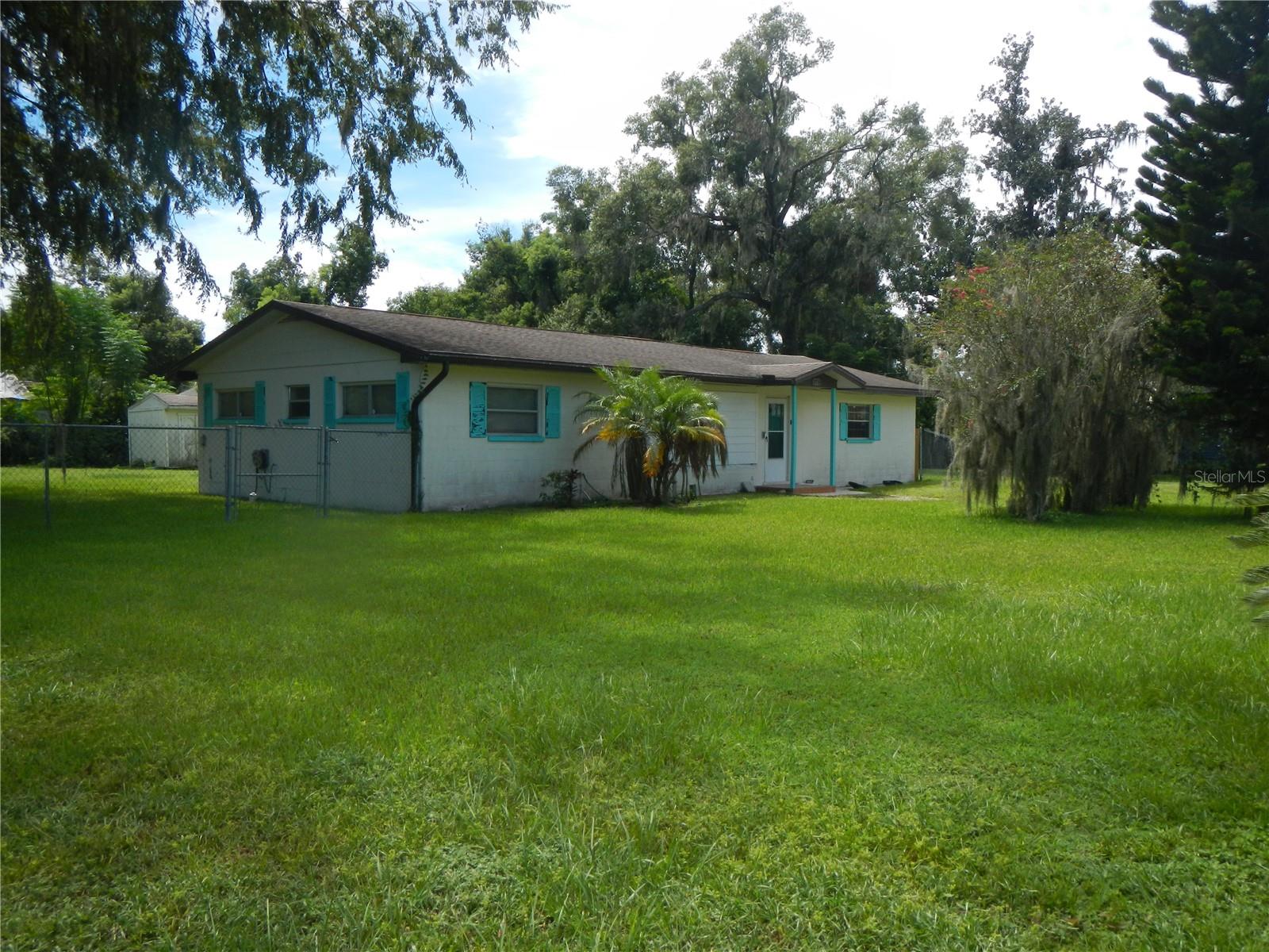 Corner Lot Home on .48 acres.