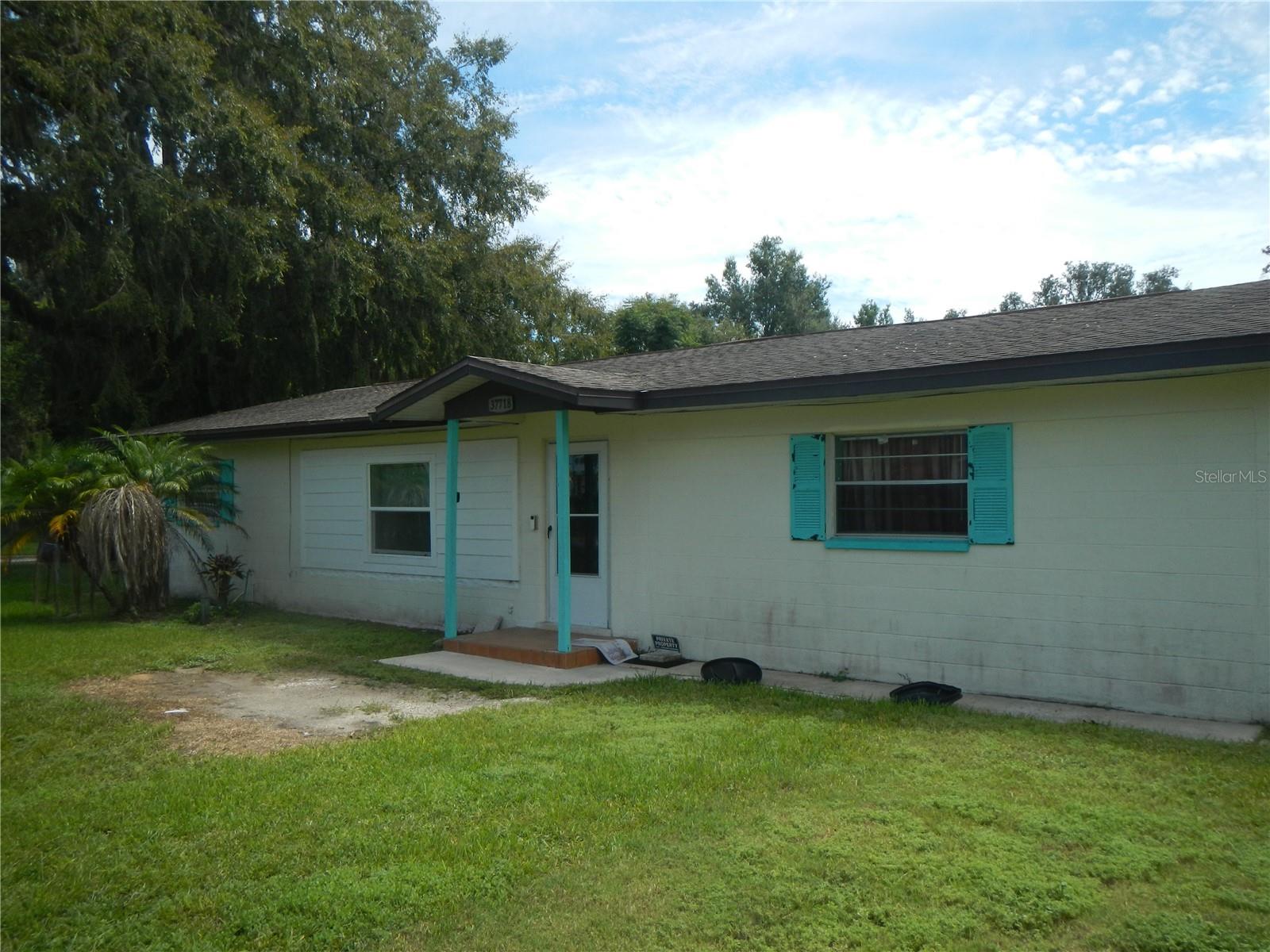 Front of home.