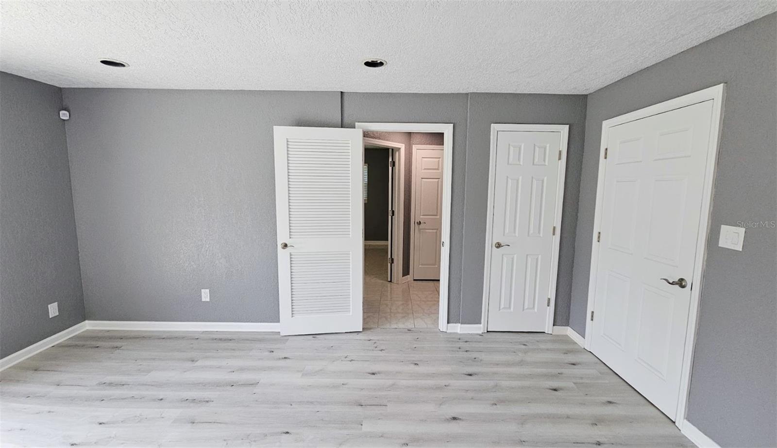 Living Room with door open to hallway